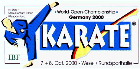 Logo Karate WM 2000